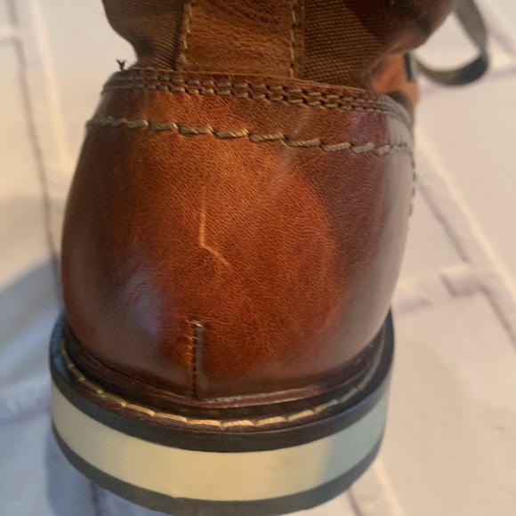 Aldo Brown Leather Boots with Moccasin Toe - Picture 11 of 12